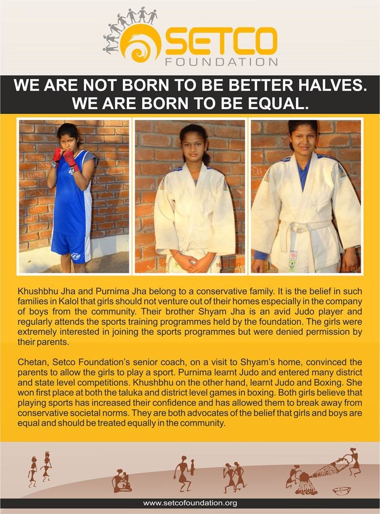 We Are Born To Be Better Halves. We Are Born To Be Equal